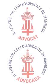 Imagen de IL.LUSTRE COL.LEGI D'ADVOCATS DE MANRESA ADVOCAT IL. LUSTRE COL.LEGI D'ADVOCATS DE MANRESA ADVOCADA