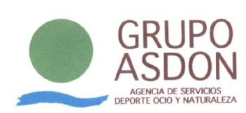 Imagen de GRUPO ASDON AGENCIA DE SERVICIOS DEPORTE OCIO Y NATURALEZA