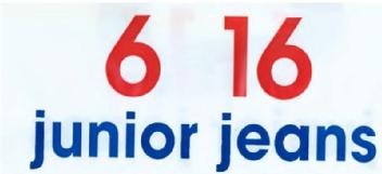 Imagen de 6 16 JUNIOR JEANS