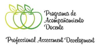 Imagen de PROGRAMA DE ACOMPAÑAMIENTO DOCENTE PAD PROFESSIONAL ASSESSMENT DEVELOPMENT