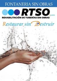 Imagen de RTSO REHABILITACION DE TUBERIAS SIN OBRAS SYSTEM FONTANERIA SIN OBRAS RESTAURAR SIN DESTRUIR