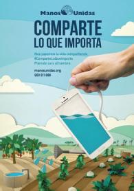 Imagen de MANOS UNIDAS COMPARTE LO QUE IMPORTA NOS PASAMOS LA VIDA COMPARTIENDO#COMPARTE LO QUE IMPORTA PLANTALE CARA AL HAMBRE MANOSUNIDAS.ORG 900 811 888