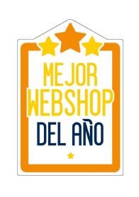 Imagen de MEJOR WEBSHOP DEL AÑO