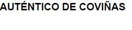 Imagen de AUTENTICO DE COVIÑAS