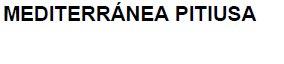 Imagen de MEDITERRANEA PITIUSA