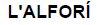 Imagen de L\'ALFORI