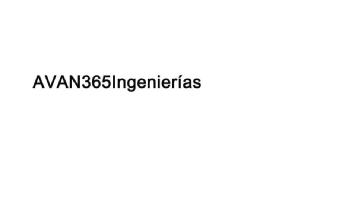 Imagen de AVAN365INGENIERIAS