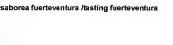 Imagen de SABOREA FUERTEVENTURA / TASTING FUERTEVENTURA