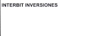Imagen de INTERBIT INVERSIONES