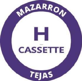 Imagen de TEJAS MAZARRON H-CASSETTE