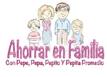 Imagen de AHORRAR EN FAMILIA CON PEPE, PEPA, PEPITO Y PEPITA PROMEDIO