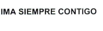 Imagen de IMA SIEMPRE CONTIGO