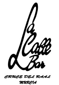 Imagen de LA CALLE BAR CRUCE DEL RAAL MURCIA . LOGO LA CALLE BAR CON CARACTERESESPECIALES 