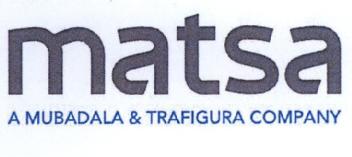 Imagen de MATSA A MUBADALA & TRAFIGURA COMPANY