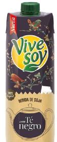 Imagen de VIVE SOY BEBIDA DE SOJA CON TE NEGRO