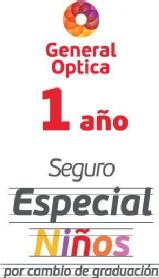 Imagen de GENERAL OPTICA 1 AÑO SEGURO ESPECIAL NIÑOS POR CAMBIO DE GRADUACION