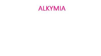 Imagen de ALKYMIA