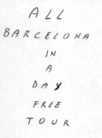 Imagen de ALL BARCELONA IN A DAY FREE TOUR