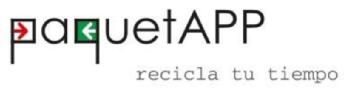 Imagen de PAQUETAPP RECICLA SU TIEMPO