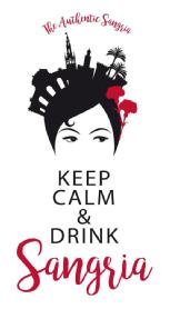 Imagen de THE AUTHENTIC SANGRIA KEEP CALM & DRINK SANGRIA