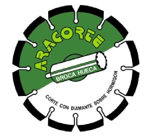 Imagen de ARACORTE BROCA HUECA CORTE CON DIAMANTE SOBRE HORMIGON