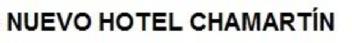 Imagen de NUEVO HOTEL CHAMARTIN