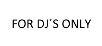 Imagen de FOR DJ\'S ONLY