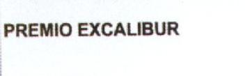 Imagen de PREMIO EXCALIBUR
