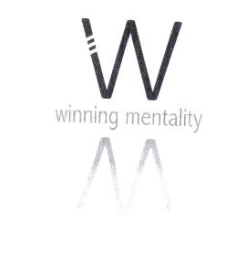 Imagen de W WINNING MENTALITY