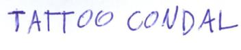 Imagen de TATTOO CONDAL
