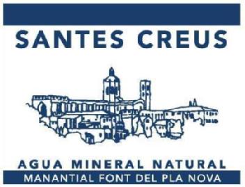 Imagen de SANTES CREUS AGUA MINERAL NATURAL MANANTIAL FONT DEL PLA NOVA