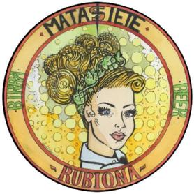 Imagen de BIRRA MATASIETE BEER RUBIONA