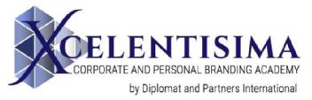 Imagen de XCELENTISIMA CORPORATE AND PERSONAL BRANDING ACADEMY BY DIPLOMAT AND PARTNERS INERNATIONAL