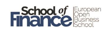 Imagen de SCHOOL OF FINANCE EUROPEAN OPEN BUSINESS SCHOOL