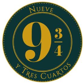 Imagen de NUEVE Y TRES CUARTOS 9 3/4