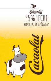 Imagen de CACAOLAT 95% LECHE REDUCIDO EN AZÚCARES CACAOLAT