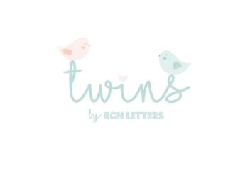 Imagen de twins by BCN LETTERS