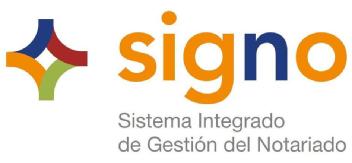 Imagen de SIGNO Sistema Integrado de Gestión del Notariado