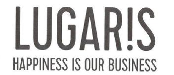 Imagen de LUGARIS HAPPINESS IS OUR BUSINESS