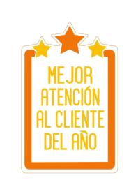 Imagen de MEJOR ATENCIÓN AL CLIENTE DEL AÑO