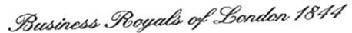 Imagen de BUSINESS ROYALS OF LONDON 1844