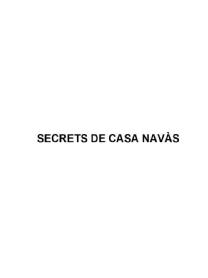 Imagen de SECRETS DE CASA NAVÀS