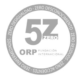 Imagen de 5Z ZERO ORP FUNDACIÓN INTERNACIONAL ZERO DESIGUALDAD ZERO DESCONOCIMIENTO ZERO RESIDUOS ZERO ACCIDENTES ZERO ENFERMEDADES