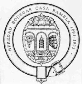 Imagen de HEREDAD BODEGAS CASA RAMBLA 1891-1925 FUNDADA 1891 E.S.C.R