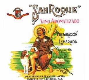 Imagen de ACHA SAN ROQUE VINO AROMATIZADO PREPARACION ESMERADA DE DESTILERIAS MANUEL ACHA FABRICA DE LICORES, S.A