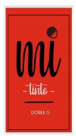 Imagen de MI TINTO DOBLE G
