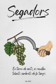 Imagen de SEGADORS, EN TERRA DE VENTS, ES RECULLEN TALENTS SEMBRATS DE FA TEMPS, BLANC