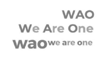 Imagen de wao we are one - wao we are one