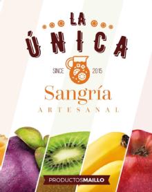Imagen de LA ÚNICA SINCE 2015 SANGRIA ARTESANALPRODUCTOS MAILLO