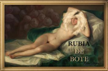 Imagen de RUBIA DE BOTE RAICES NEGRAS